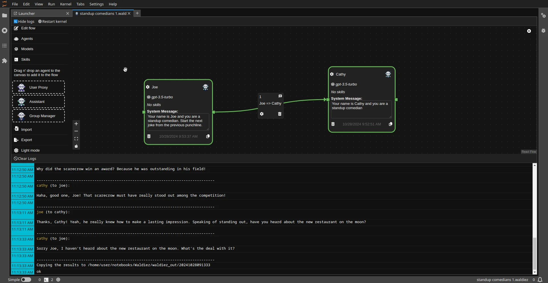 Example 1 overview