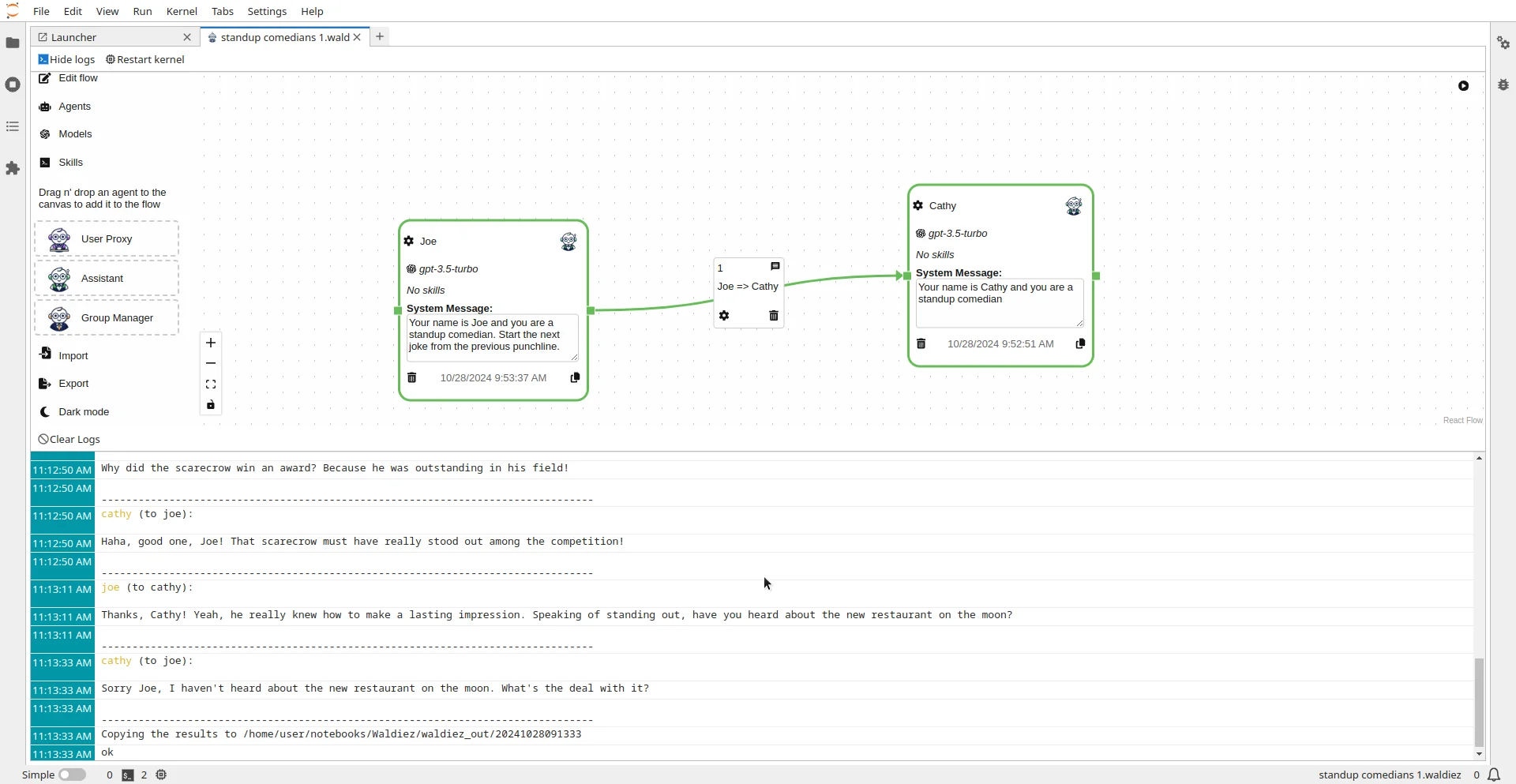 Example 1 overview