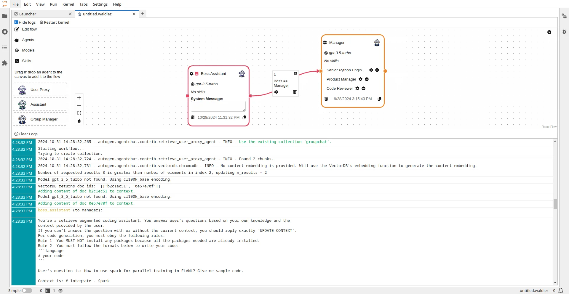 Example 7 overview