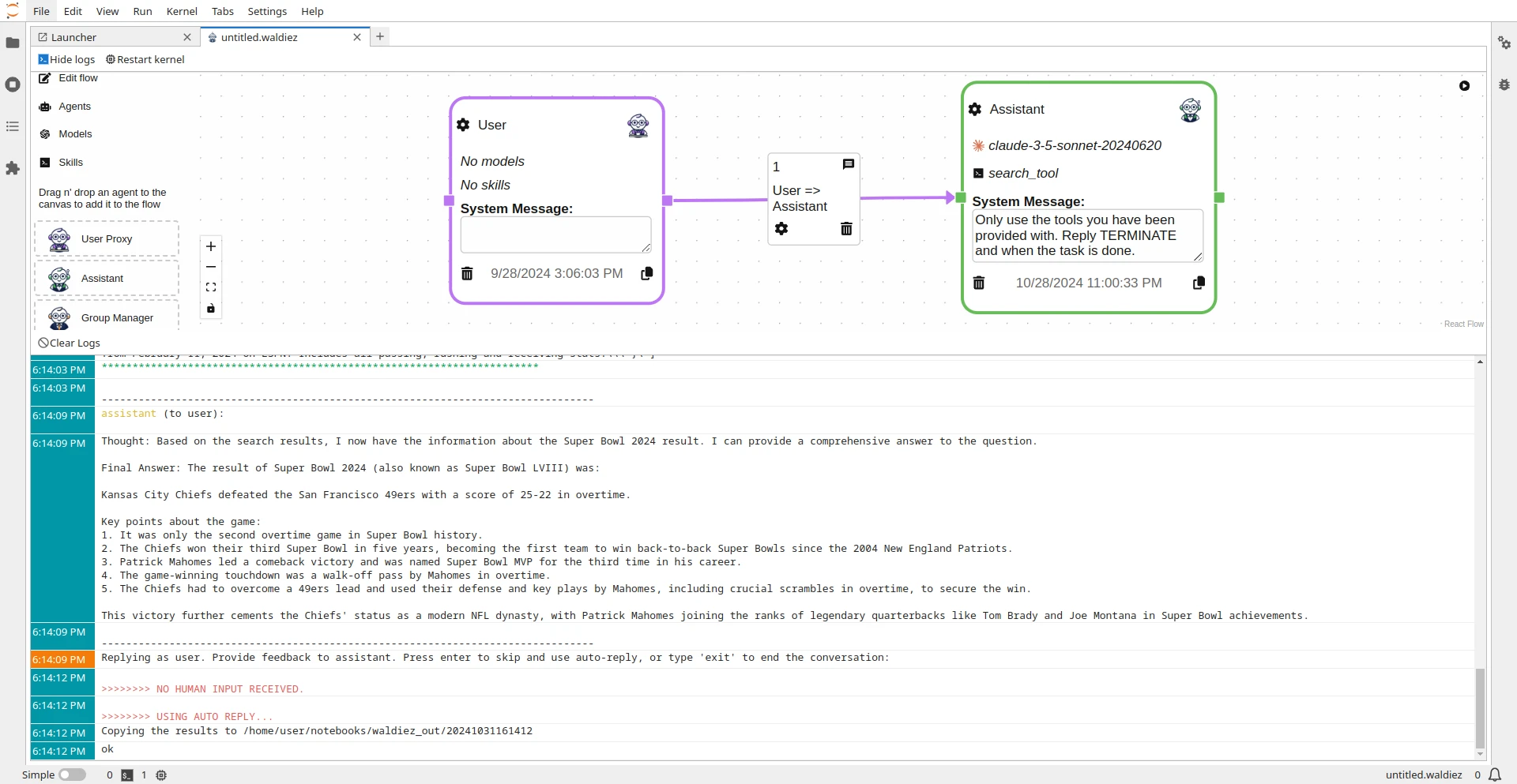 Example 8 overview