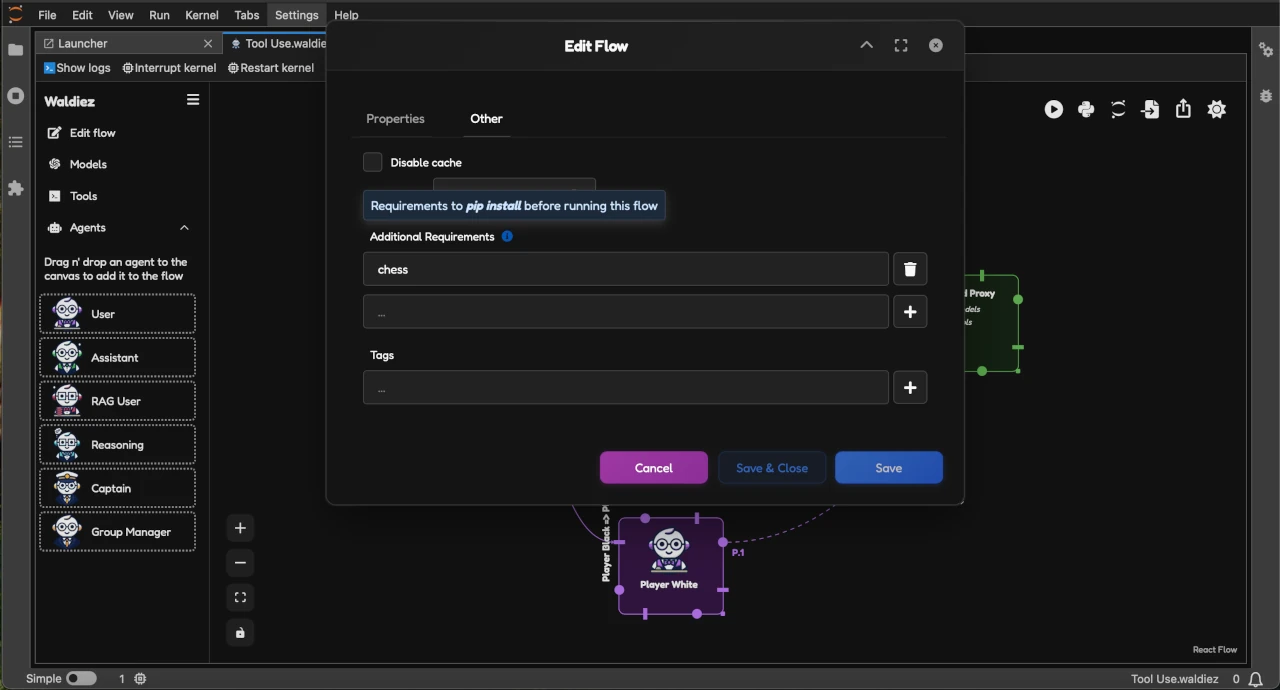 Additional requirements