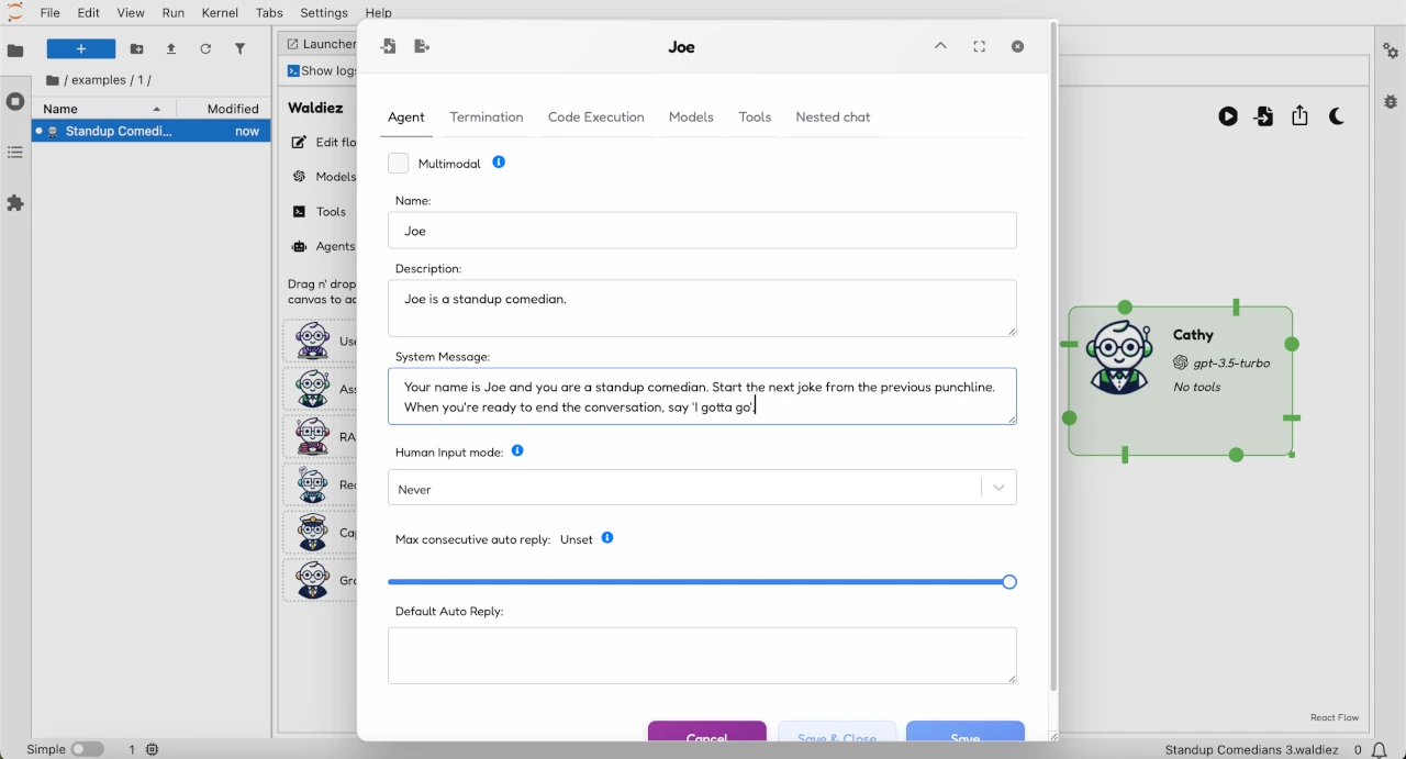 No max turns preview 2