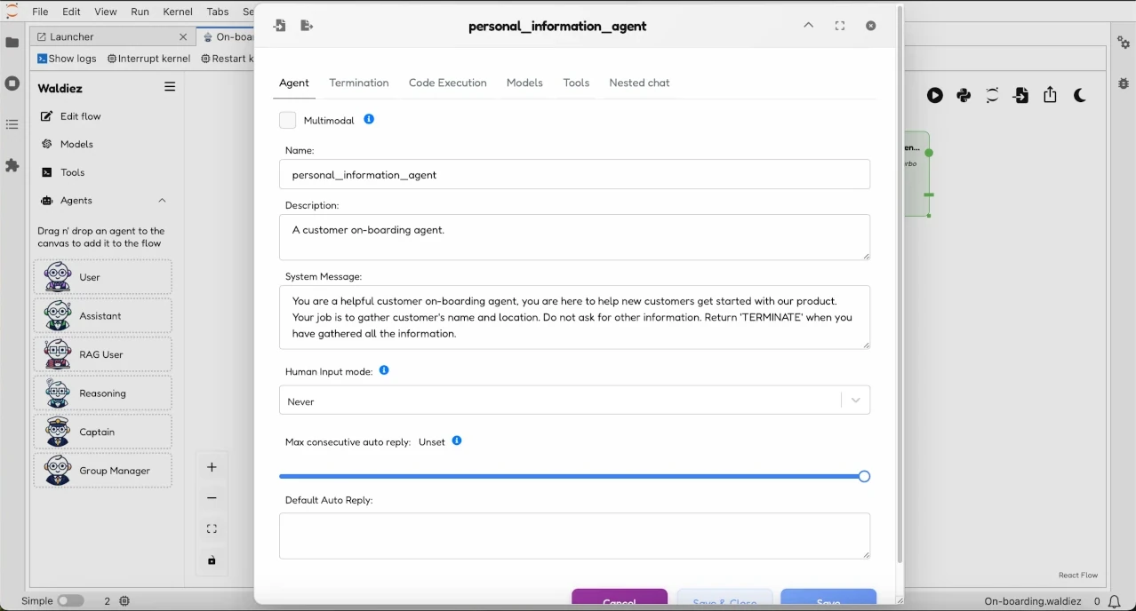 Personal Information Agent