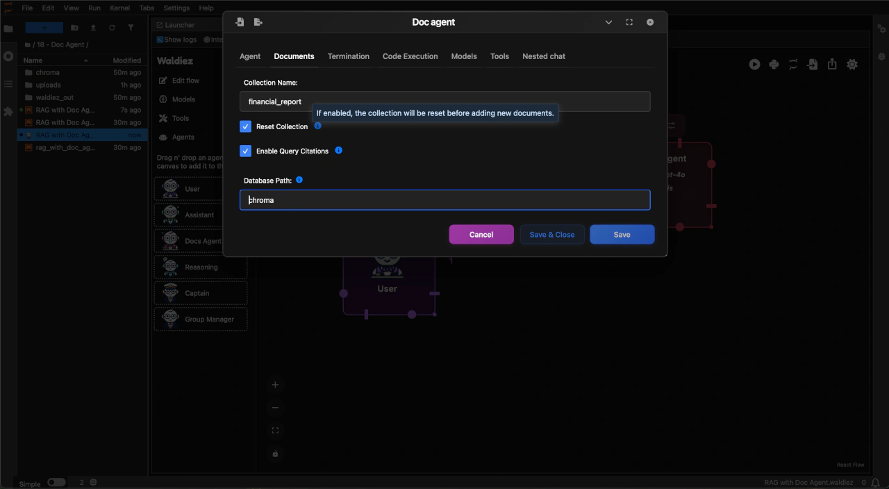 RAG Configuration